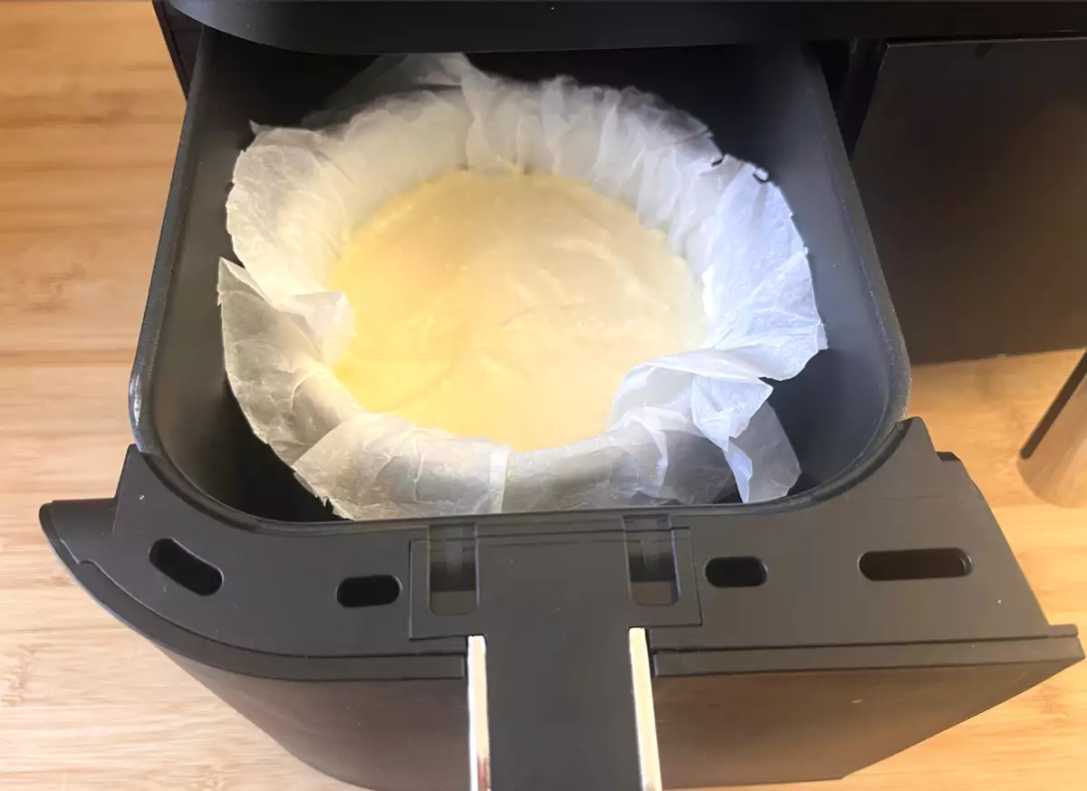 Vaihe 3 - Airfryeriin ja jääkaappiin lepäämään.