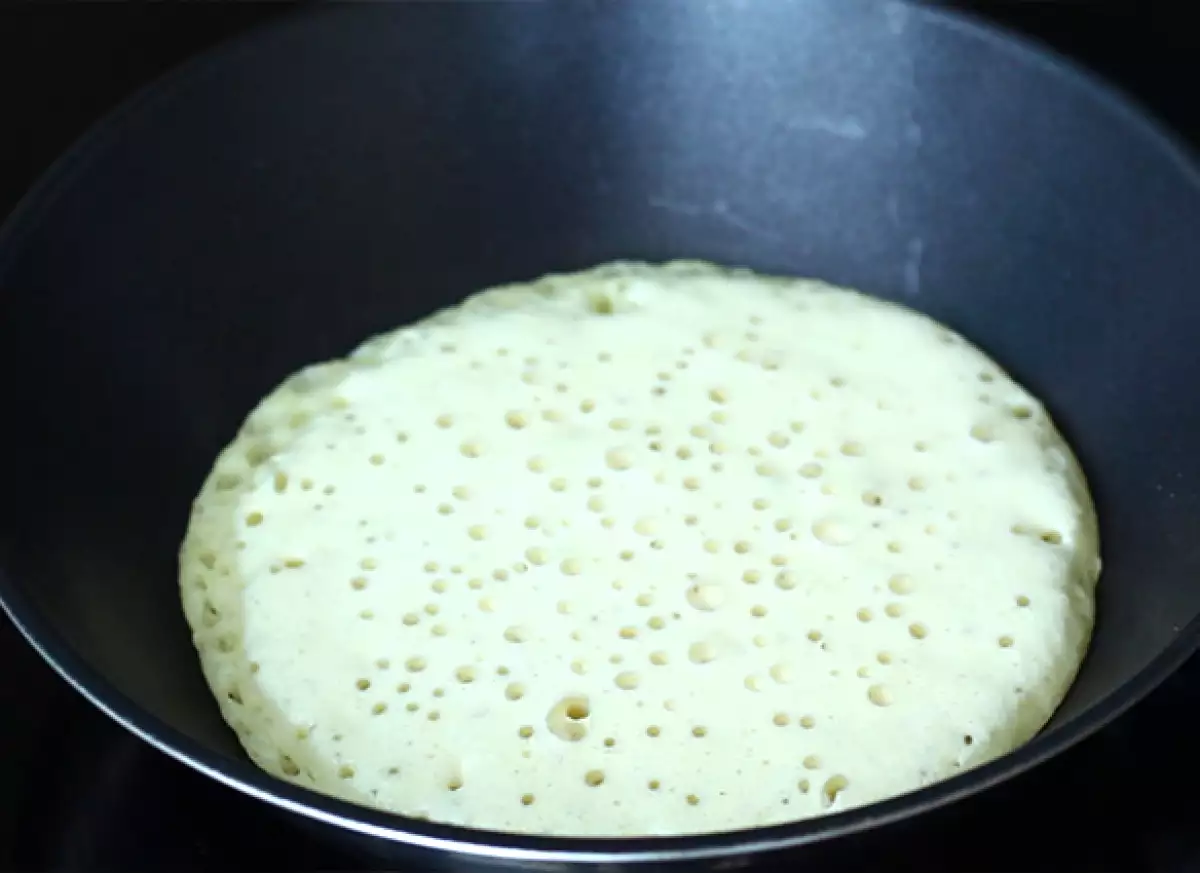 Vaihe 3: Kypsennä kääntämättä sitä.