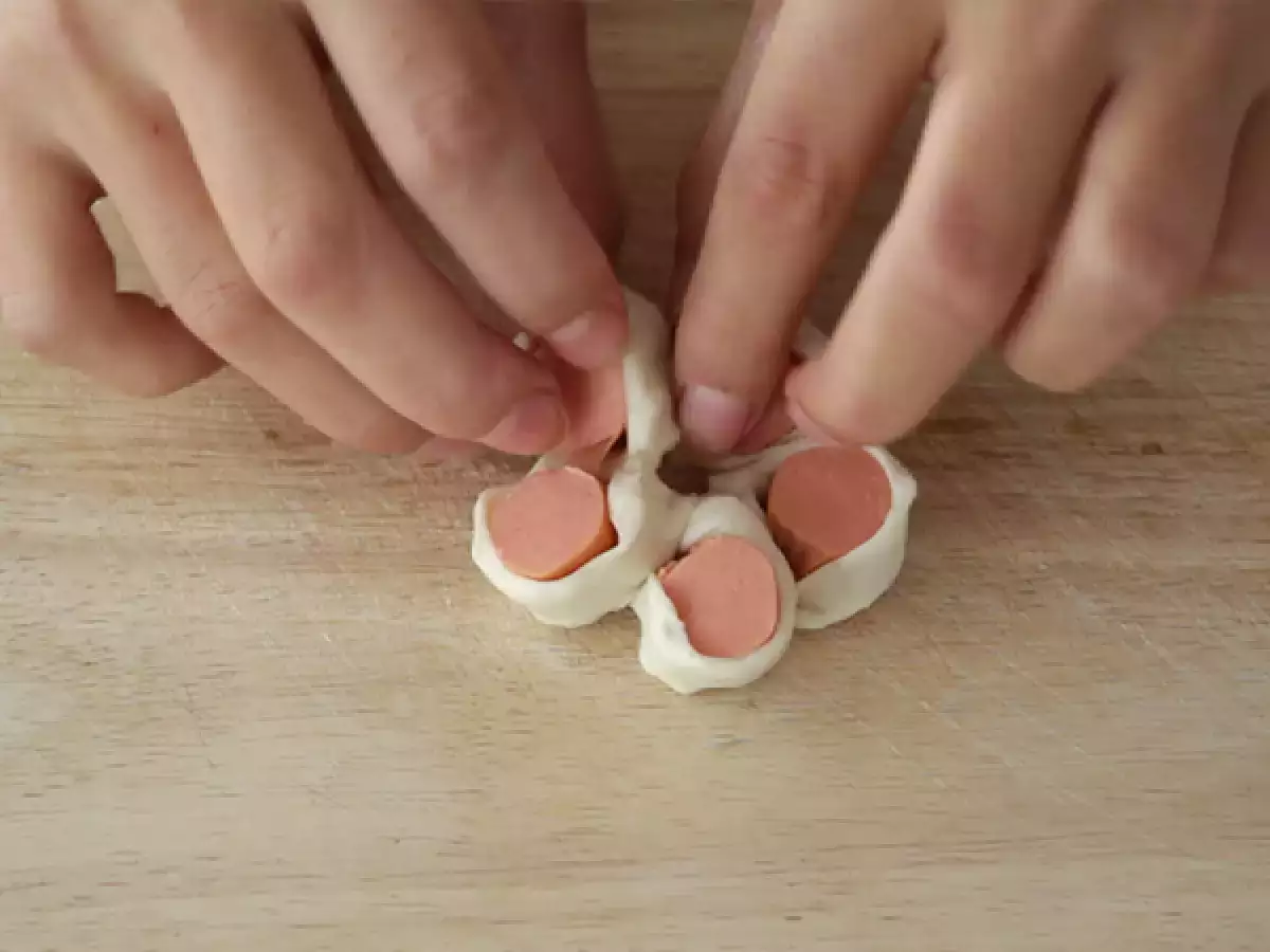 9. Kukka - syötävät lehtitaikinan terälehdet