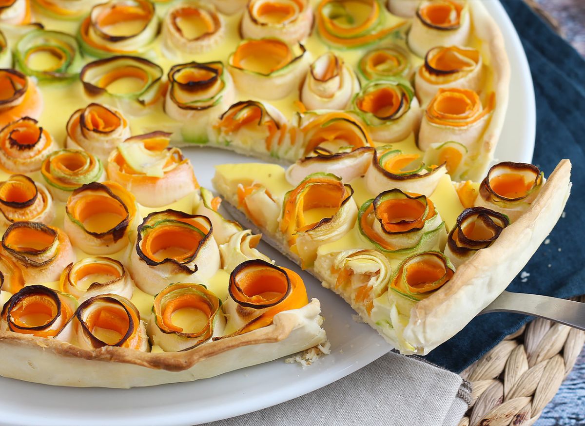 2. Rose quiche: vihannesten eleganssia, ilman stressiä keittiössä