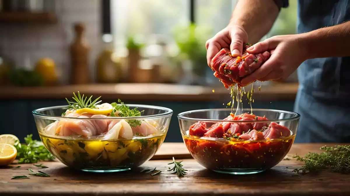 Auttaako lihan marinointi todella vai tuhlaatko vain aikaa keittiössä?