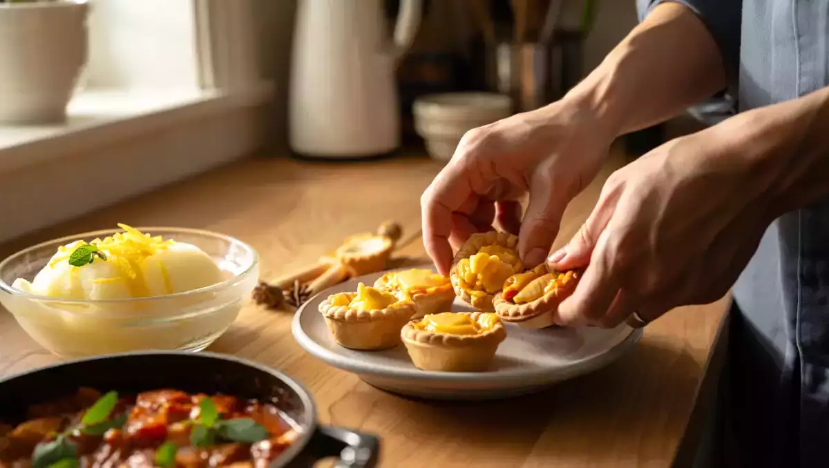 Päivän menu, 25. toukokuuta: herkullisia raclette-torttuja, espanjalaista kattilaa ja virkistävää sitruunasorbettia