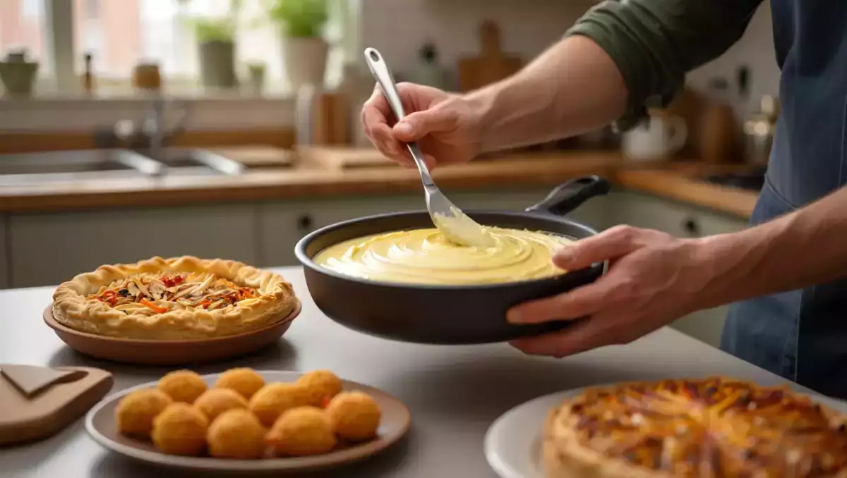 Päivän menu, 23. toukokuuta: herkullisia raclette-kroketti, helmikanapiirasta ja flan pâtissier