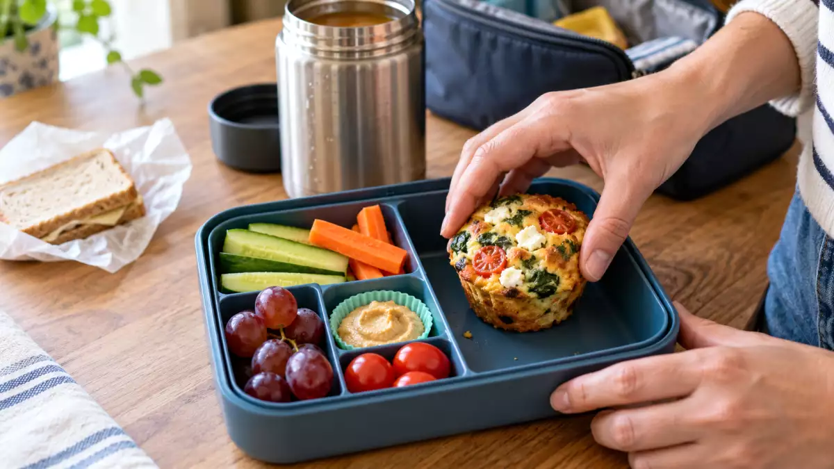 Oletko kyllästynyt voileipiin? 5 eväskoria, joiden ytimenä ovat muffinit, keitto ja bento