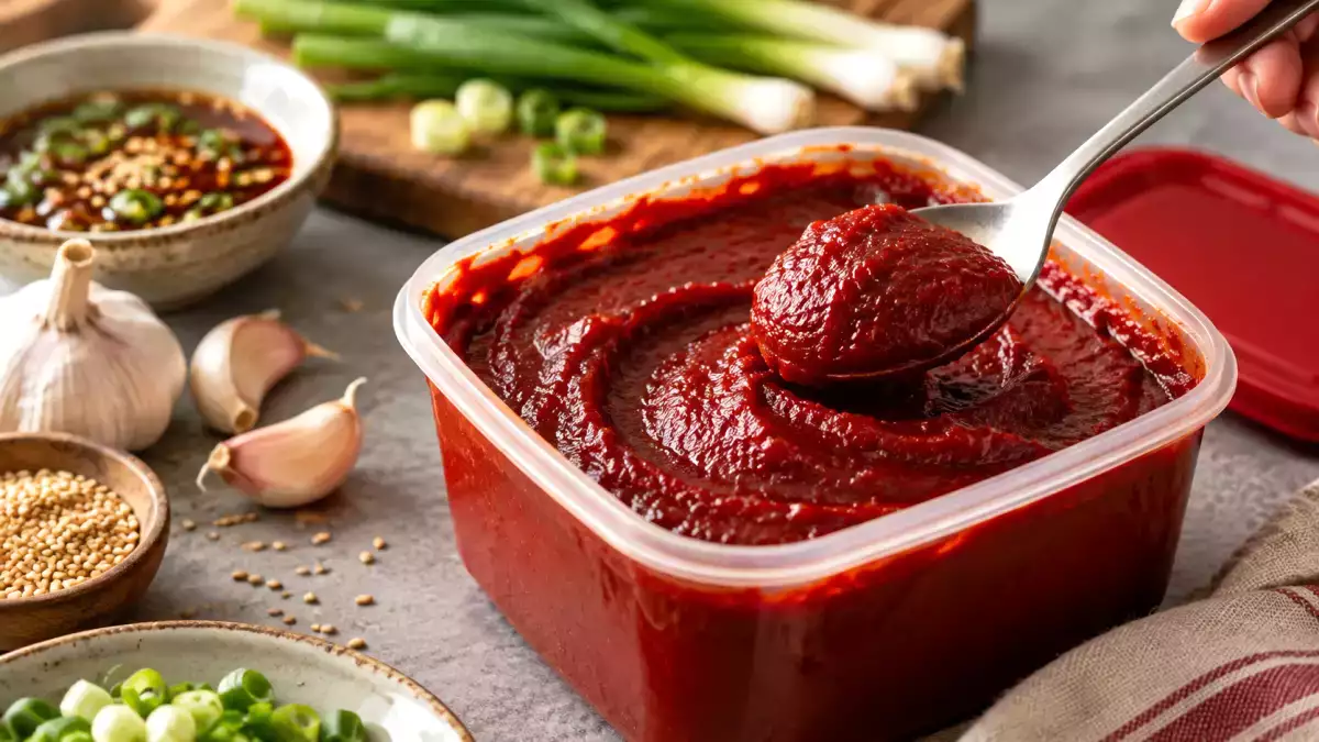 Kun gochujang on avattu: näin säilytät ja annostelet chilitahnaa