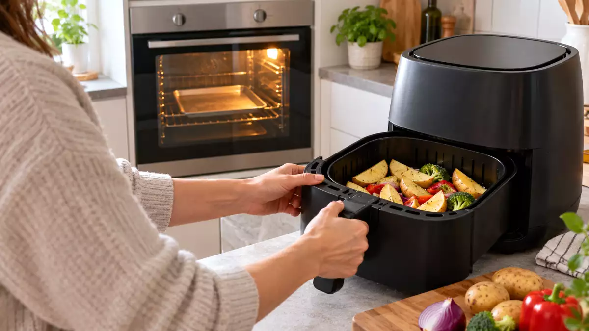 Miksi uuni pitää esilämmittää mutta airfryeria ei? Ero vaikuttaa lopputulokseen