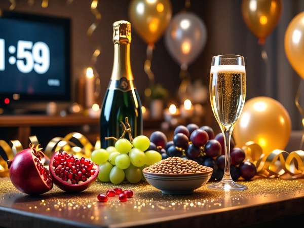 Nämä 8 ruokaa ovat uudenvuoden perinne (ja monet vannovat, että ne tuovat todellista onnea).