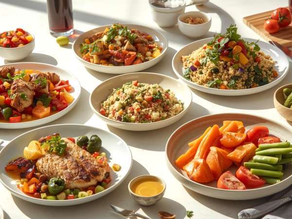 12 kevyttä mutta maukasta reseptiä alle 400 kaloria annosta kohti, ihanteellinen terveelliseen syömiseen luopumatta.