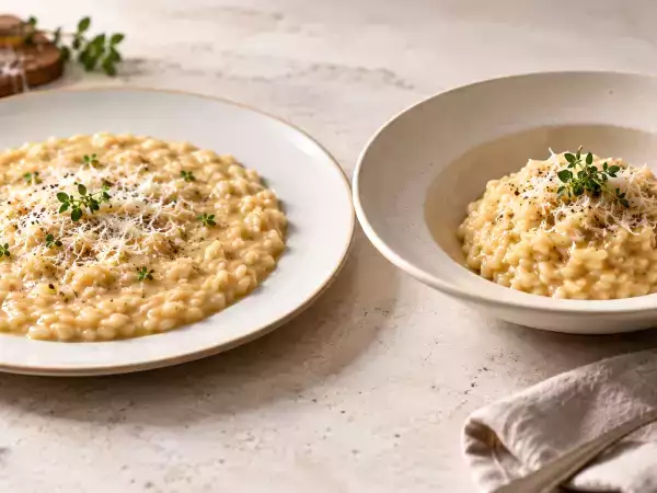 Tarjoillaanko risotto syvältä vai matalalta lautaselta? Kiista jakaa jopa kokit