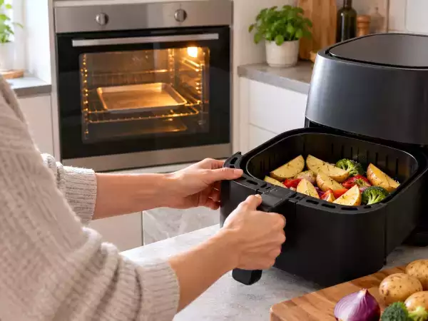 Miksi uuni pitää esilämmittää mutta airfryeria ei? Ero vaikuttaa lopputulokseen