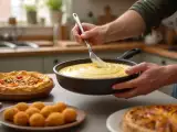 Artikkelit: Päivän menu, 23. toukokuuta: herkullisia raclette-kroketti, helmikanapiirasta ja flan pâtissier