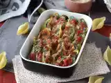 Resepti Conchiglioni täytetty ricotta ja pinaatti: vastustamaton paistettu kasvisruoka
