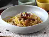 Resepti Spaghetti alla carbonara, aito italialainen resepti!