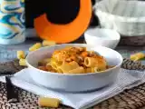 Resepti Pasta kurpitsan ja makkaran kanssa