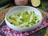 Resepti Marinoidut kesäkurpitsat, täydellinen vihannescarpaccio kesään!