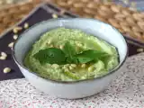 Resepti Kesäkurpitsa-pesto, nopea ja maukas resepti ilman kypsennystä.