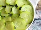 Resepti Miten keittää kesäkurpitsaa vedessä?