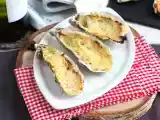 Resepti Gourmet-osterit gratinoituna