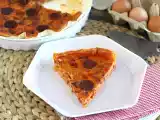 Resepti Paprika- ja chorizo-quiche