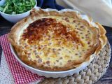 Resepti Vähärasvainen quiche kinkulla, juustolla ja jogurtilla!