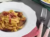 Resepti Viikunoiden ja pancettan tagliatelle