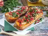 Resepti Butternut-kurpitsa kvinoalla ja granaattiomenalla