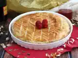 Resepti Frangipane-vadelma-pistaasipähkinä galette des rois