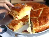 Resepti Raclette-piirakka