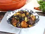 Resepti Lampaanliha tagine luumujen kanssa (vaiheet ja video)