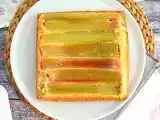 Resepti Raparperi ylösalaisin -kakku