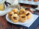Resepti Hanhenmaksan ja sipuliconfitin choux-leivonnaiset