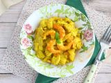 Resepti Kookosmaidolla maustettu pikakatkarapucurry