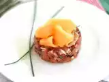 Resepti Kinkku-, meloni- ja tomaattitartar