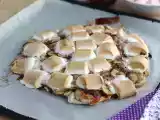 Resepti Makea banaani-suklaapizza