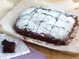 Resepti Vegaaninen brownie ilman munia ja maitoa