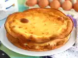 Resepti Far breton luumujen kanssa