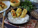 Resepti Kanakebab satay-kastikkeella, kulinaarinen matka aasiaan!