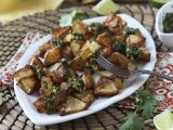 Resepti Paistetut perunat chimichurrin kera