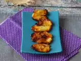 Resepti Halloumi hunajalla grillattuna air fryerissa