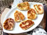 Resepti Paistettu halloumi hunajalla ja rosmariinilla - makea ja suolainen herkku