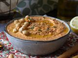 Resepti Punapippurihummus