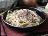 Resepti Pasta pekonilla: helppoa, halpaa ja kermaista