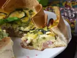 Resepti Leivonnaiseton quiche tortillalla? se on mahdollista! kevyt resepti, joka sopii täydellisesti kesään!