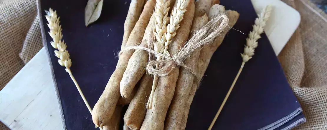 Kotitekoisia gressinejä ilmakeittimellä