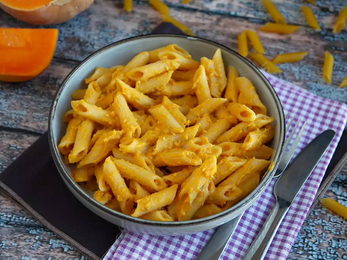Resepti Butternut-pasta erittäin lohduttavaan ateriaan!