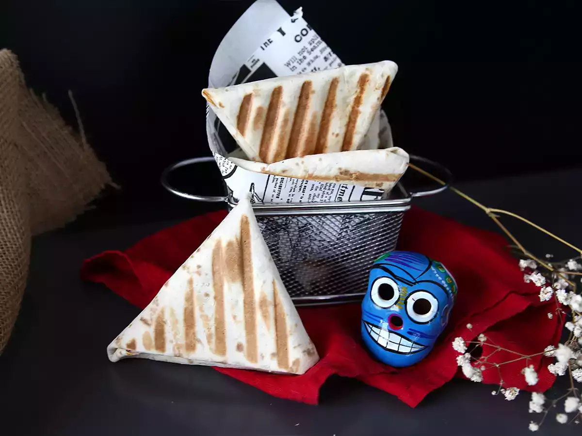 Resepti Tacoja jauhelihasamosan kanssa