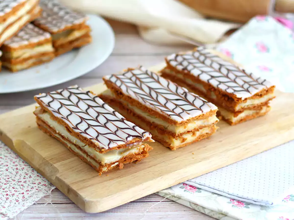 Resepti Vanilja mille-feuille