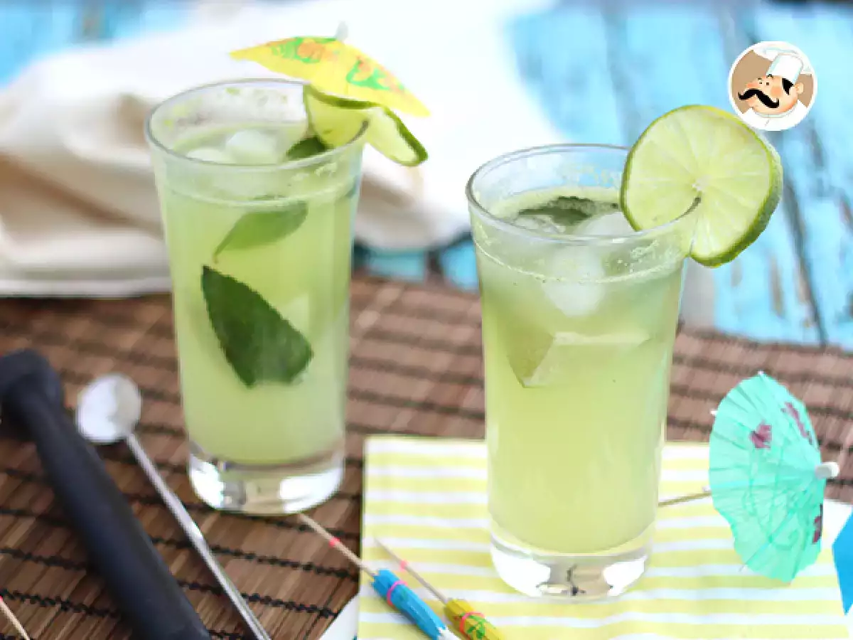 Resepti Kurkku mojito, alkoholittomat cocktailit
