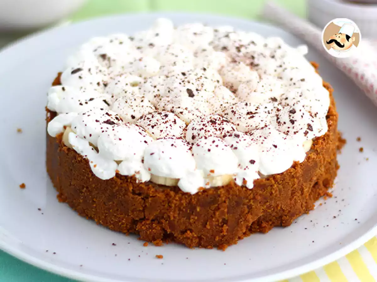 Resepti Banoffee, banaani- ja kinuskitorttu