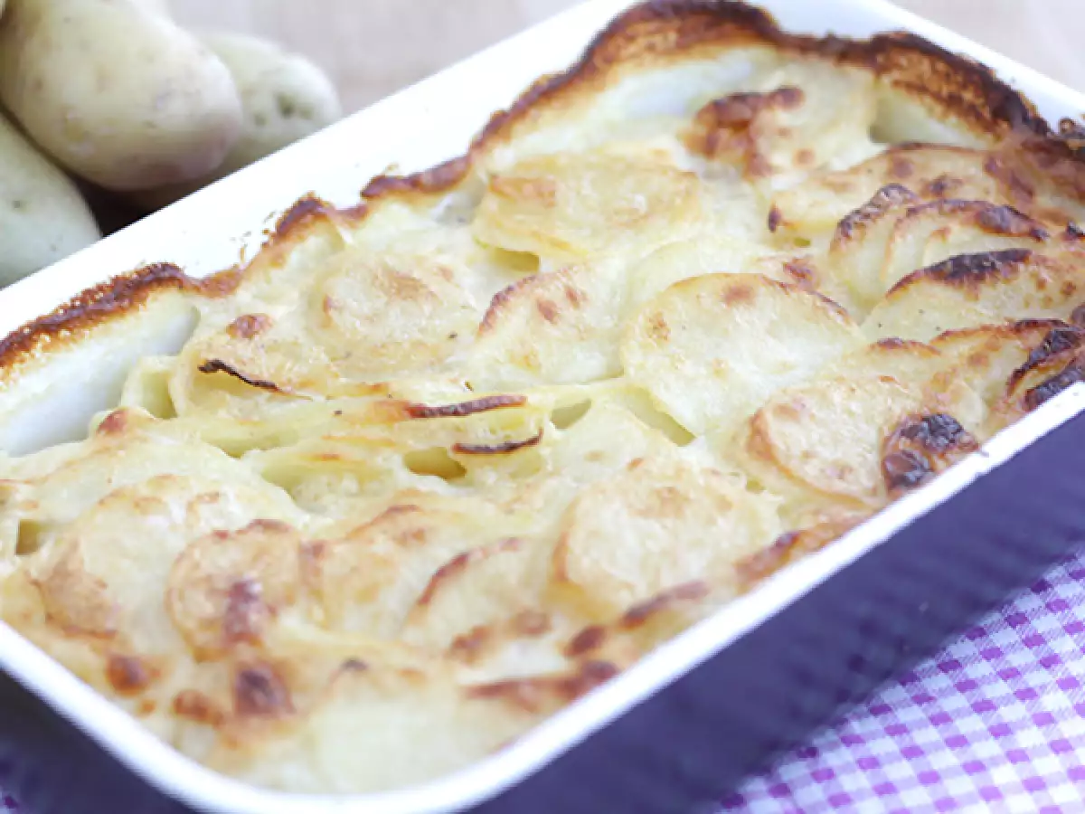 Resepti Gratin dauphinois: aito resepti